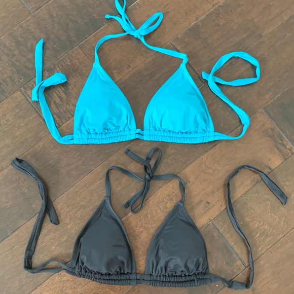 2 Triangle Bikini Tops - Picture 1 of 7